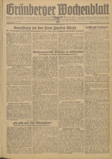 Gr&uuml;nberger Wochenblatt: Zeitung f&uuml;r Stadt und Land, No. 113 (16. Mai 1944)