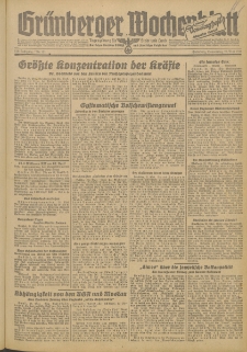 Grünberger Wochenblatt: Zeitung für Stadt und Land, No. 121 (25. Mai 1944)
