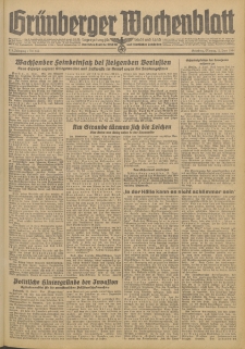 Gr&uuml;nberger Wochenblatt: Zeitung f&uuml;r Stadt und Land, No. 135 (12. Juni 1944)