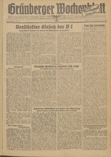 Gr&uuml;nberger Wochenblatt: Zeitung f&uuml;r Stadt und Land, No. 150 (29. Juni 1944)