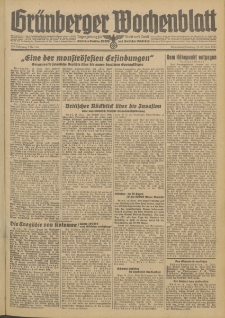 Grünberger Wochenblatt: Zeitung für Stadt und Land, No. 146 (24./25. Juni 1944)
