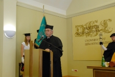 Uroczystość wręczenia tytułu doktora honoris causa Uniwersytetu Zielonogórskiego profesorowi Janowi Węglarzowi (fot. 26)
