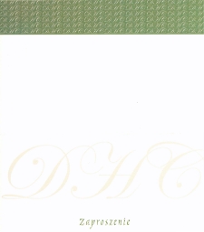 Zaproszenie na uroczystość nadania tytułu doktora honoris causa profesorowi Owenowi Gingerichowi z Uniwersytetu Harvarda