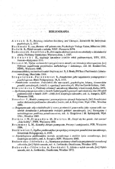 Doradca zawodu: studium teoretyczne z zakresu poradoznawstwa - bibliografia