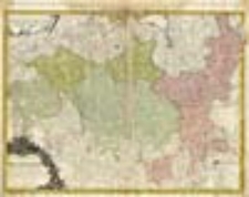 Carte de l`Electorat de Brandenburg presentée tres humblement a Son Alteste Rojale Monsgr. le Prince Frederic Guillaume, Prince de Prusse & Marggrave de Brandenbourg par François Louis Gussefeld