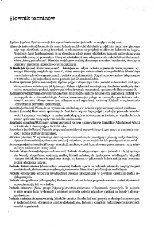 Socjologia - słownik termin&oacute;w