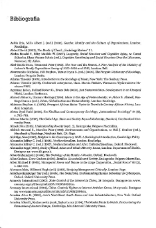 Socjologia - bibliografia