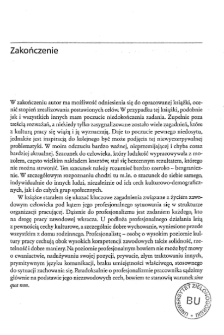 Kultura pracy profesjonalisty - zakończenie