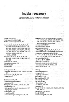 Poradoznawstwo - kontynuacja dyskursu : podręcznik akademicki - indeks rzeczowy