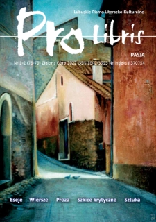 Pro Libris: Lubuskie Pismo Literacko-Kulturalne, nr 1/2 (2022)