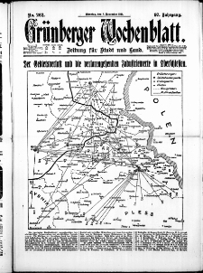 Gr&uuml;nberger Wochenblatt: Zeitung f&uuml;r Stadt und Land, No. 262. ( 8. November 1921 )