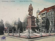 Zielona Góra / Grünberg; Plac Bohaterów; Kaiser Wilhelm Platz