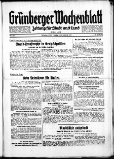 Grünberger Wochenblatt: Zeitung für Stadt und Land, No. 220. ( 20. September 1935)