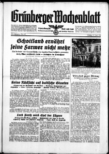 Grünberger Wochenblatt: Zeitung für Stadt und Land, No. 137. ( 16. Juni 1939)