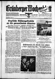 Grünberger Wochenblatt: Zeitung für Stadt und Land, No. 154. ( 6. Juli 1939)