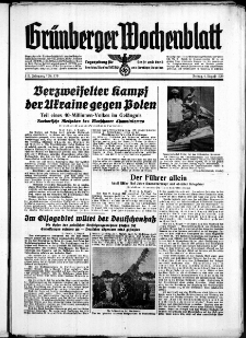 Grünberger Wochenblatt: Zeitung für Stadt und Land, No. 179. ( 4. August 1939)