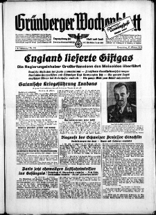 Grünberger Wochenblatt: Zeitung für Stadt und Land, No. 238. ( 12. Oktober 1939)