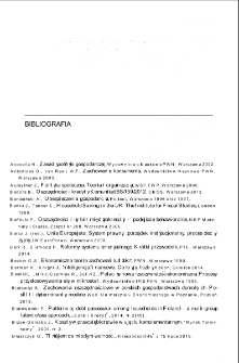 Finanse osobiste: kompetencje, narzędzia, instytucje, produkty, decyzje - bibliografia