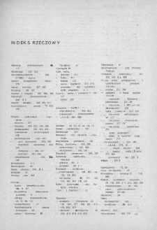 Upośledzenie umysłowe: pedagogika - indeks rzeczowy
