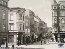 Zielona Góra / Grünberg; Am Ring, Obertorstraße; róg ul. Sobieskiego i ul. Pod Filarami