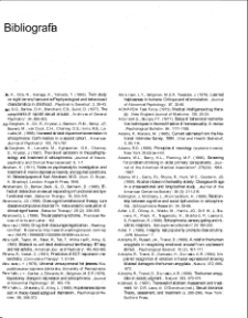 Psychopatologia - bibliografia