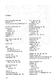 Dzieci z zespołem Downa: poradnik dla rodzic&oacute;w - Indeks