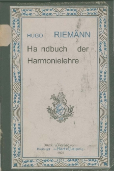 Handbuch der Harmonielehre