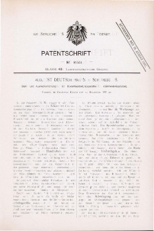 Patentschrift no 93344. Klasse 45: Landwirthschaftliche Geräthe; Stell- und Aushebvorrichtung für Bodenbearbeitungsgeräthe (Gärtneretwegehobel)