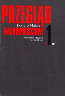 Przegląd Narodowościowy / Journal of Nations: tom 1 - Kurdowie - spis treści i przedmowa