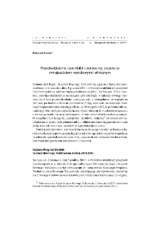 Przeciwdziałanie ksenofobii skierowanej przeciwko mniejszościom narodowym i etnicznym