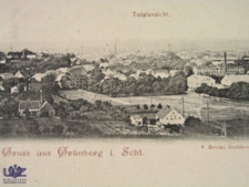 Zielona Góra / Grünberg; Totalansicht; Widok ogólny