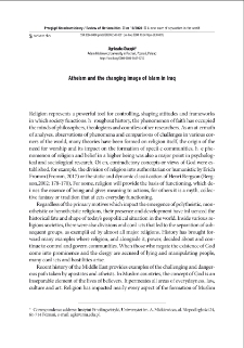 Atheism and the changing image of Islam in Iraq