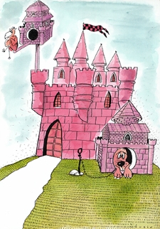 Zamek [1] : VI Otwarty Międzynarodowy Konkurs na Rysunek Satyryczny / Alexander Dubovsky