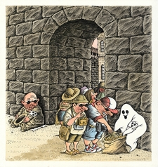 Zamek : VI Otwarty Międzynarodowy Konkurs na Rysunek Satyryczny / Yuriy Kosobukin