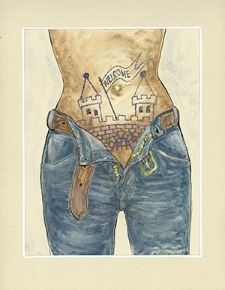 Zamek : VI Otwarty Międzynarodowy Konkurs na Rysunek Satyryczny / Kazimierz Wysocki