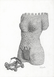 Zamek [1] : VI Otwarty Międzynarodowy Konkurs na Rysunek Satyryczny / Paolo Dalponte