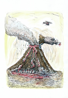 Zamek [1] : VI Otwarty Międzynarodowy Konkurs na Rysunek Satyryczny / Alejandro "Ate" Tempesta Tastás