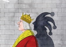 Zamek [1] : VI Otwarty Międzynarodowy Konkurs na Rysunek Satyryczny / Lubomir Kotrha