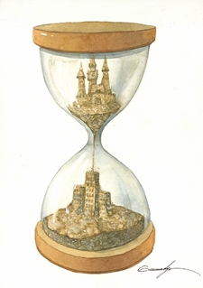 Zamek [1] : VI Otwarty Międzynarodowy Konkurs na Rysunek Satyryczny / Gennady Litinsky