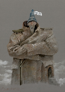 Zamek : VI Otwarty Międzynarodowy Konkurs na Rysunek Satyryczny / Grzegorz Szumowski