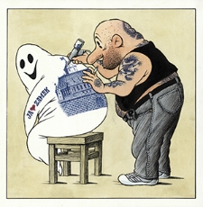 Zamek [2] : VI Otwarty Międzynarodowy Konkurs na Rysunek Satyryczny / Yuriy Kosobukin