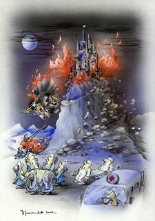 Zamek [2] : VI Otwarty Międzynarodowy Konkurs na Rysunek Satyryczny / Jovan Prokopljević