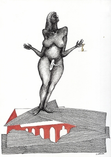 Zamek [2] : VI Otwarty Międzynarodowy Konkurs na Rysunek Satyryczny / Henryk Cebula