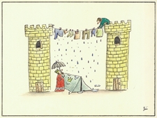 Zamek [1] : VI Otwarty Międzynarodowy Konkurs na Rysunek Satyryczny / Masoud Ziaei Zardkhashoe