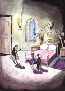 Zamek : VI Otwarty Międzynarodowy Konkurs na Rysunek Satyryczny / Miroslav Jakovljev