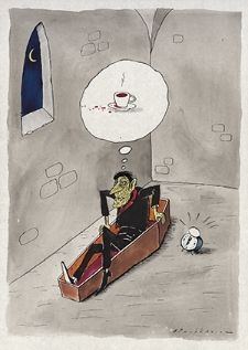 Zamek : VI Otwarty Międzynarodowy Konkurs na Rysunek Satyryczny / Andrei Puchkaniou