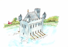 Zamek [2] : VI Otwarty Międzynarodowy Konkurs na Rysunek Satyryczny / Luc Vermeersch