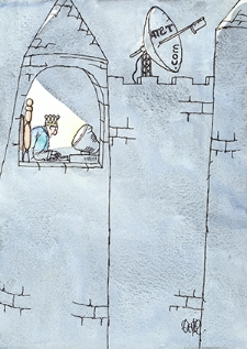 Zamek : VI Otwarty Międzynarodowy Konkurs na Rysunek Satyryczny / Aaberto Jer&eacute;z Benitez