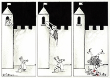 Zamek : VI Otwarty Międzynarodowy Konkurs na Rysunek Satyryczny / Grzegorz Sobczak