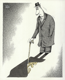 Zamek [1] : VI Otwarty Międzynarodowy Konkurs na Rysunek Satyryczny / Constantin Ciosu